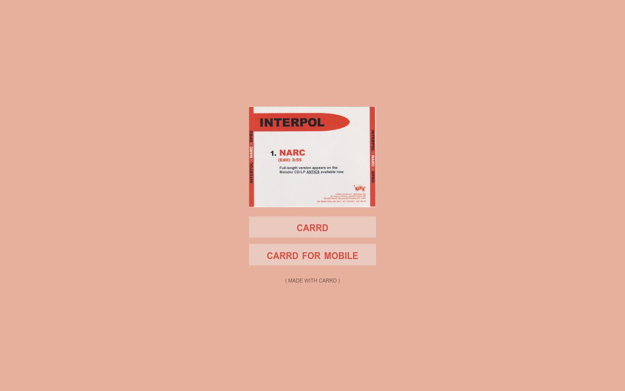 Carrd profile picture for @antics